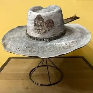 Custom and Handmade Vintage Style Skull Hat vintage mayhem | Accessories | Custom And Handmade Vintage  main image 2